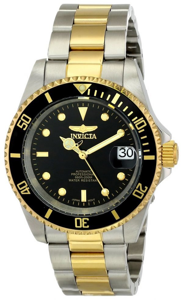 Invicta Pro Diver 8927ob Kello Musta / Kullansävytetty Teräs