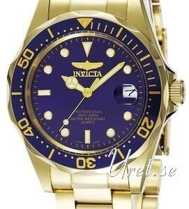 Invicta Pro Diver 8937 Kello Sininen / Kullansävytetty Teräs