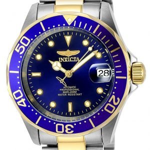 Invicta Pro Diver 8942 Kello Sininen / Kullansävytetty Teräs