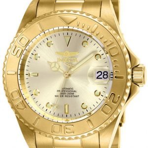 Invicta Pro Diver 9010ob Kello Samppanja / Kullansävytetty