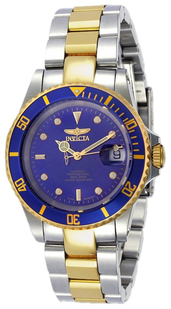 Invicta Pro Diver 9938ob Kello Sininen / Kullansävytetty