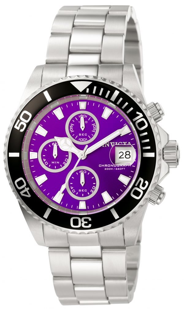 Invicta Pro Diver Sport 1006 Kello Violetti / Teräs