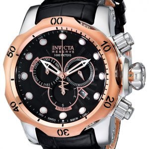 Invicta Reserve 0360 Kello Musta / Nahka