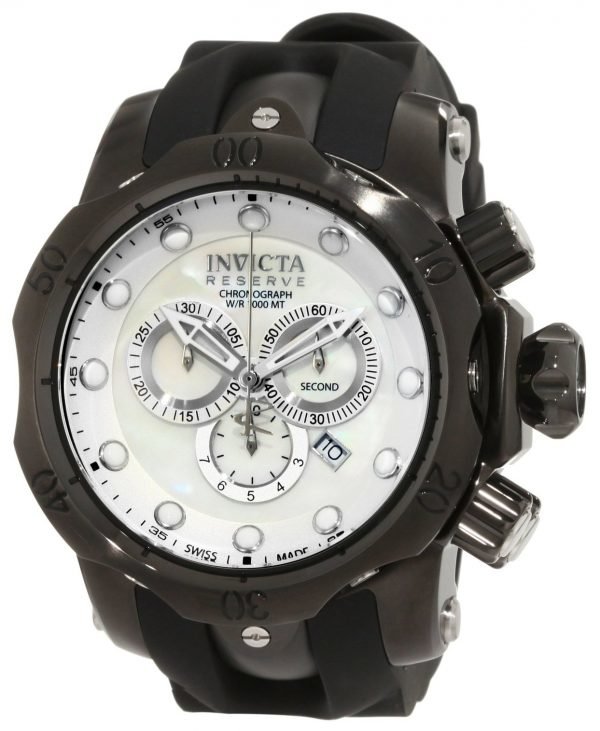 Invicta Reserve 1219gmbbb Kello Valkoinen / Kumi