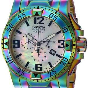 Invicta Reserve 25362 Kello Valkoinen / Teräs