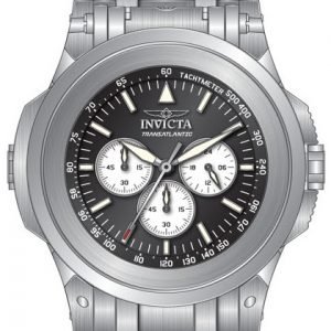 Invicta Reserve 25923 Kello Musta / Teräs