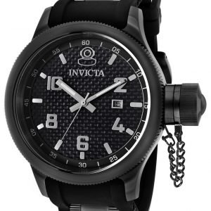 Invicta Russian Diver 0555 Kello Musta / Teräs