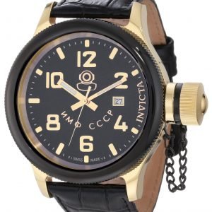 Invicta Russian Diver 12425 Kello Musta / Nahka