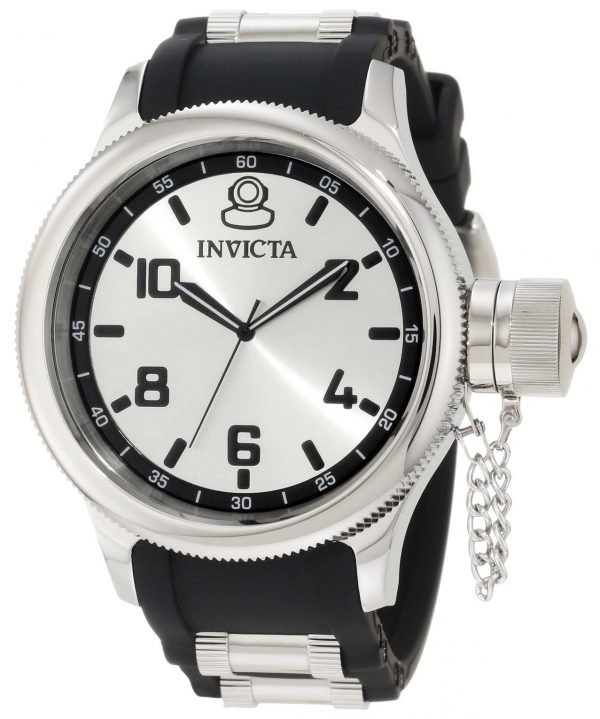 Invicta Russian Diver 1435 Kello Hopea / Teräs