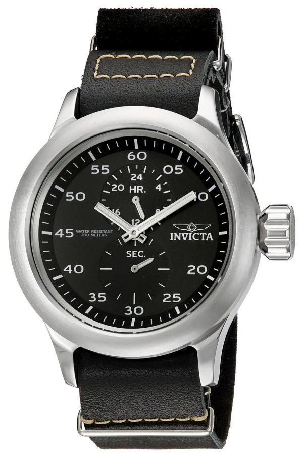 Invicta Russian Diver 19494 Kello Musta / Nahka