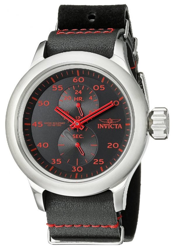 Invicta Russian Diver 19495 Kello Musta / Nahka