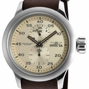 Invicta Russian Diver 19498 Kello Samppanja / Nahka