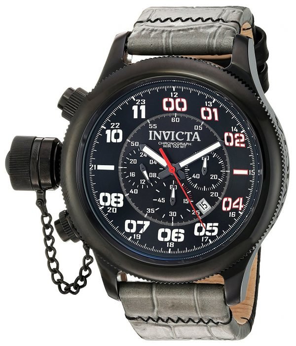 Invicta Russian Diver 22289 Kello Musta / Nahka