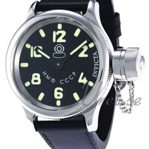 Invicta Russian Diver 2625 Kello Musta / Nahka