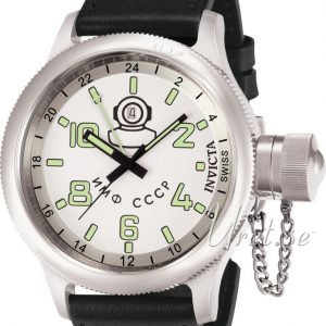 Invicta Russian Diver 7003 Kello Valkoinen / Nahka