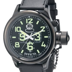 Invicta Russian Diver 7182 Kello Musta / Nahka