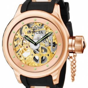 Invicta Russian Diver 80121 Kello Kullattu / Punakultasävyinen