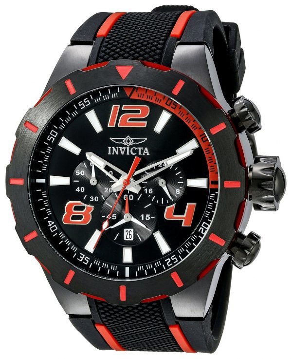 Invicta S1 20109 Kello Musta / Kumi