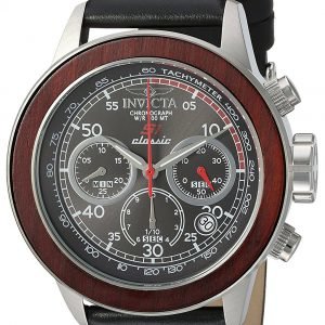 Invicta S1 23066 Kello Musta / Nahka