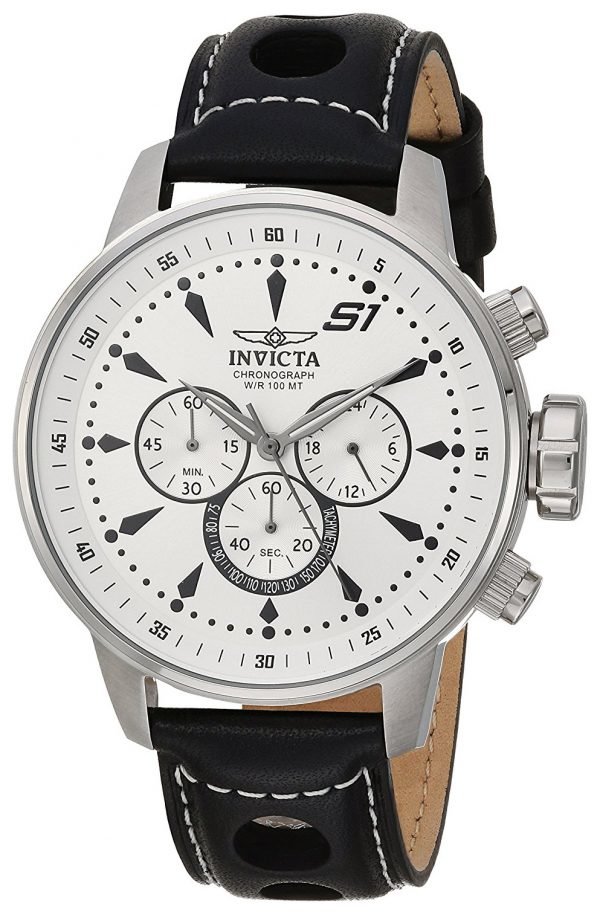 Invicta S1 23599 Kello Hopea / Nahka