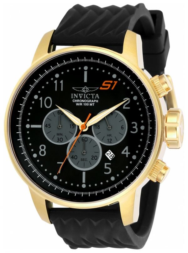 Invicta S1 23816 Kello Musta / Kumi