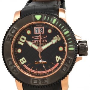 Invicta Sea 1737 Kello Musta / Nahka