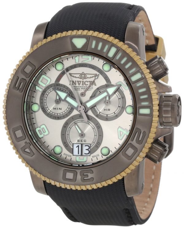 Invicta Sea Hunter 10721 Kello Harmaa / Tekstiili