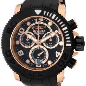 Invicta Sea Hunter 11168 Kello Musta / Nahka