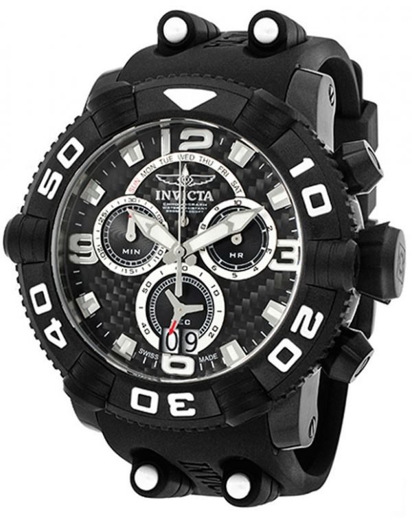 Invicta Sea Hunter 12256 Kello Musta / Kumi