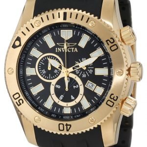 Invicta Sea Spider 0140 Kello Musta / Kullanvärinen Teräs