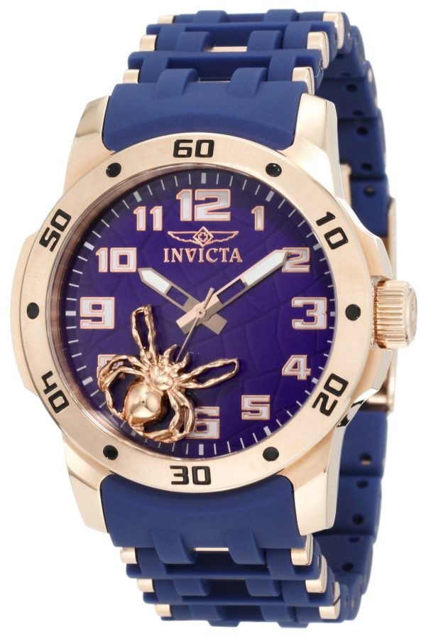 Invicta Sea Spider 10299 Kello Sininen / Punakultasävyinen