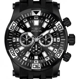 Invicta Sea Spider 14561 Kello Musta / Teräs