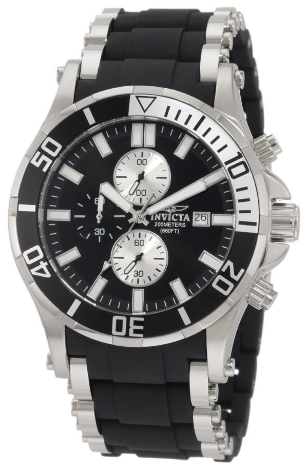 Invicta Sea Spider 1476 Kello Musta / Teräs