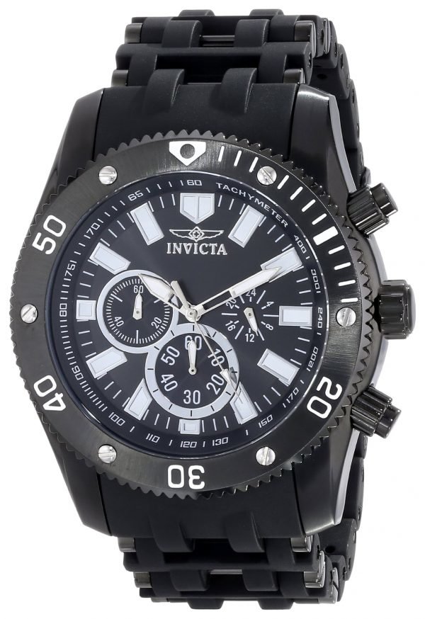 Invicta Sea Spider 14862 Kello Musta / Teräs