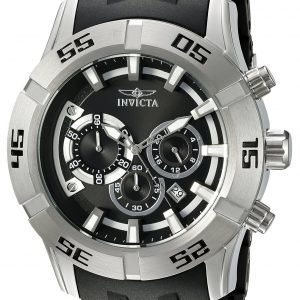 Invicta Sea Spider 21816 Kello Musta / Teräs