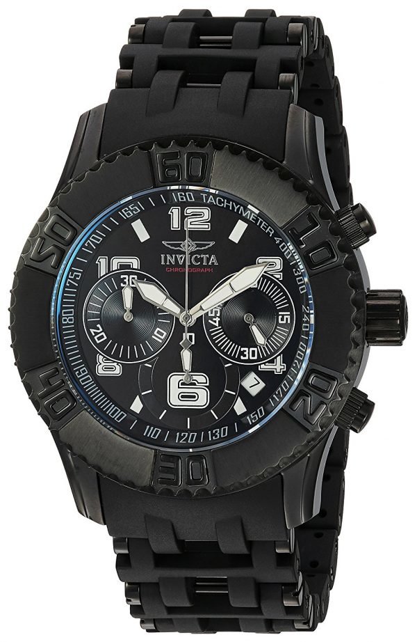 Invicta Sea Spider 22454 Kello Musta / Teräs