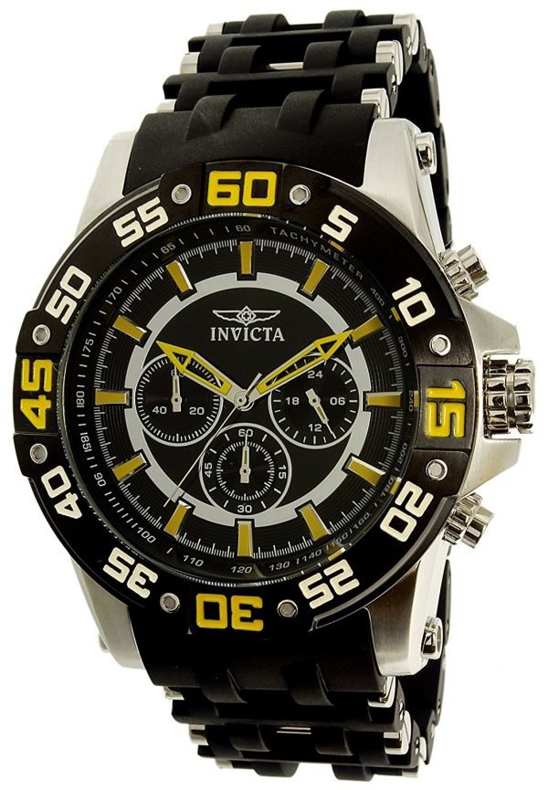 Invicta Sea Spider 22473 Kello Musta / Teräs