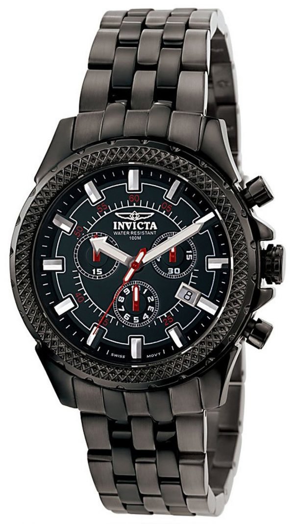 Invicta Signature 7168 Kello Musta / Teräs