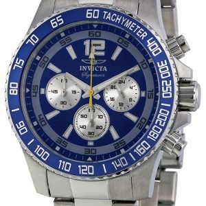 Invicta Signature 7407 Kello Sininen / Teräs