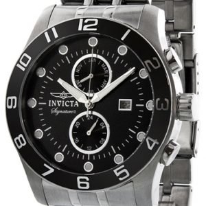 Invicta Signature 7447 Kello Musta / Teräs