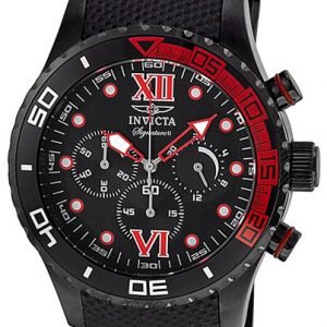 Invicta Signature 7507 Kello Musta / Kumi