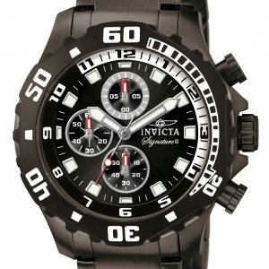 Invicta Signature Ii 7335 Kello Musta / Teräs