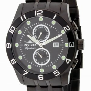 Invicta Signature Ii 7451 Kello Musta / Teräs