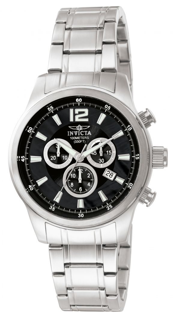 Invicta Specialty 0790 Kello Musta / Teräs