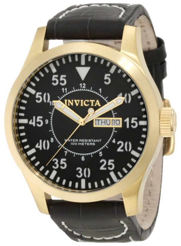 Invicta Specialty 11194 Kello Musta / Nahka