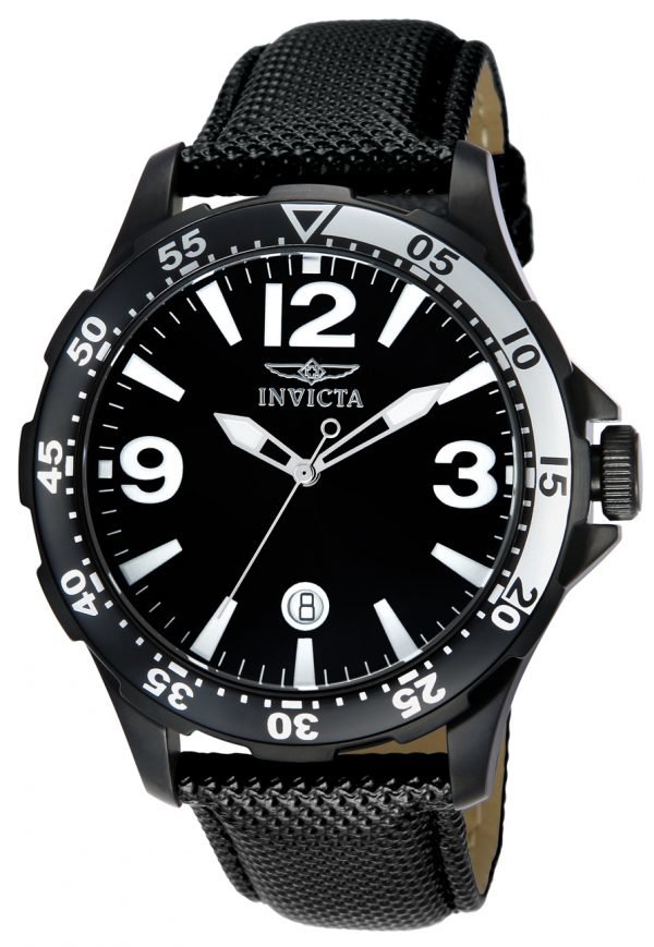 Invicta Specialty 12125 Kello Musta / Nahka