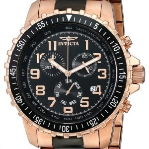 Invicta Specialty 1327 Kello Musta / Kullanvärinen Teräs