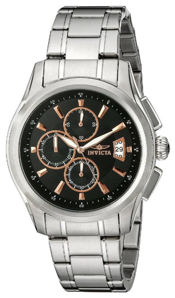 Invicta Specialty 1483 Kello Musta / Teräs