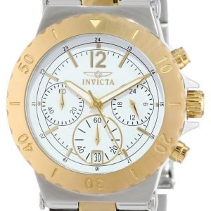 Invicta Specialty 14855 Kello Valkoinen / Kullansävytetty