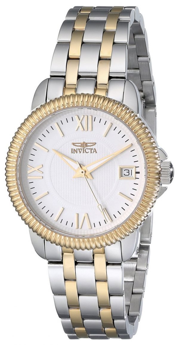 Invicta Specialty 18070 Kello Valkoinen / Kullansävytetty